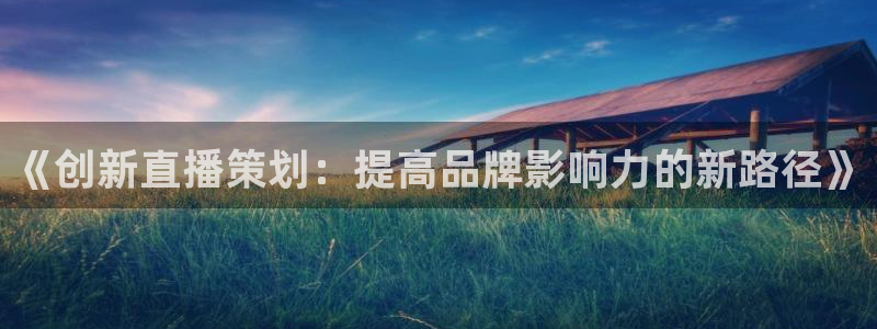 山猫体育足球比赛直播：《创新直播策划：提高品牌影响力的新路径》